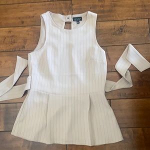 Top shop dusty rose tank top blouse NWOT